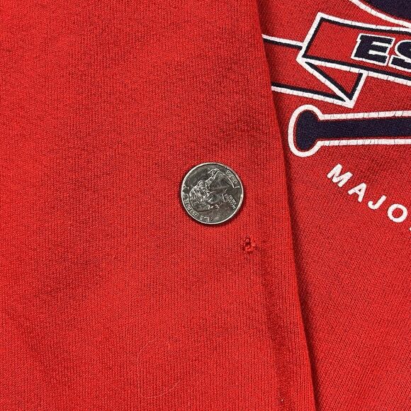 St Louis Cardinals Sweater MLB‎ Baseball Sweatshirt Crewneck CSA 2000s Sz M - Picture 4 of 9